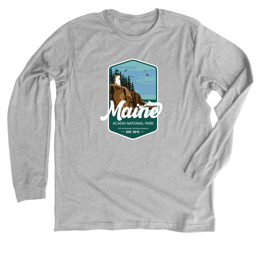 10th Trip Merch!, a Athletic Heather Premium Long Sleeve Tee