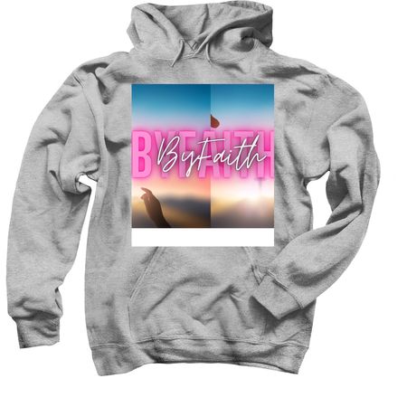 BYFAITH, a Sport Grey Pullover Hoodie