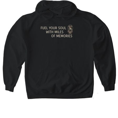 Fuel For the Soul&nbsp;, a Black Gildan Softstyle Pullover Hoodie