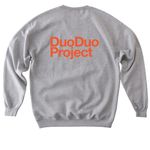 Duo Duo Project Tees & Hoodies, a Sport Grey Softstyle Crewneck Sweatshirt (back-view)
