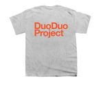 Duo Duo Project Tees & Hoodies, a Sport Grey Youth Unisex Tee (back-view)