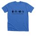 Surgical Stepdown, a Heather True Royal Premium Unisex Tee