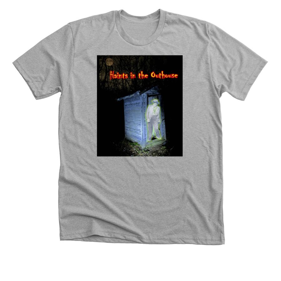Haints, a Athletic Heather Premium Unisex Tee