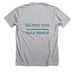 Purposeful Pup Crew, a Athletic Heather Premium Unisex Tee (back-view)