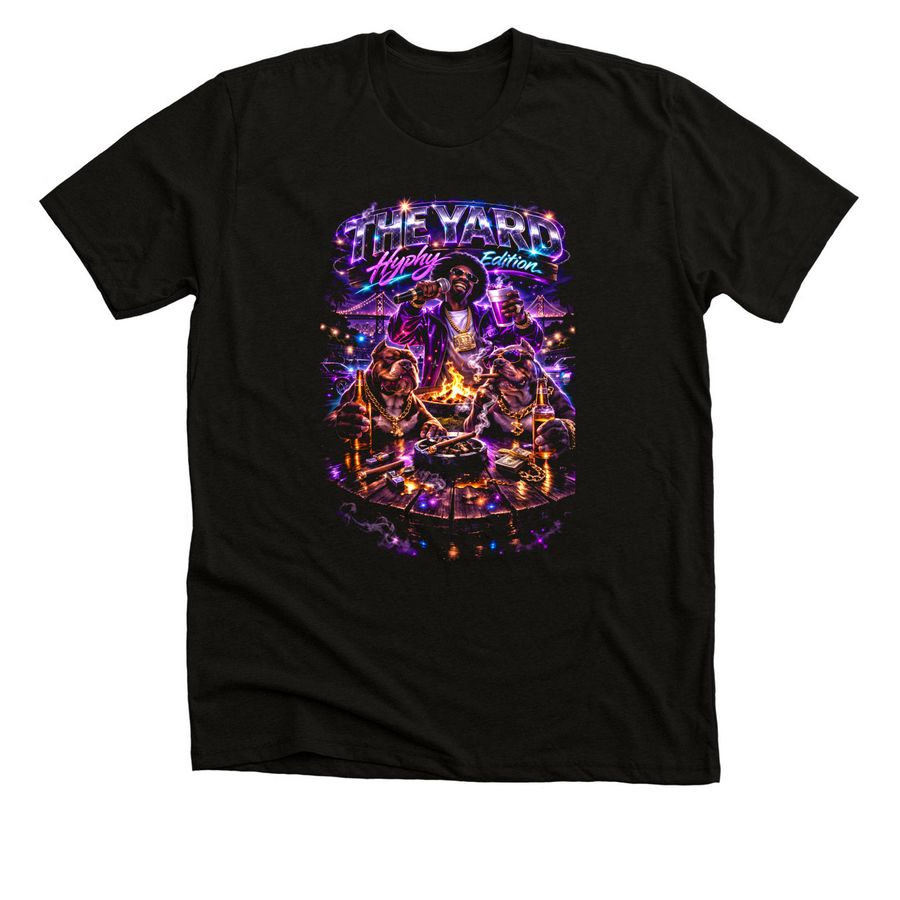 &nbsp;The Yard? Respect Is Everything.?, a Solid Black Blend Premium Unisex Tee