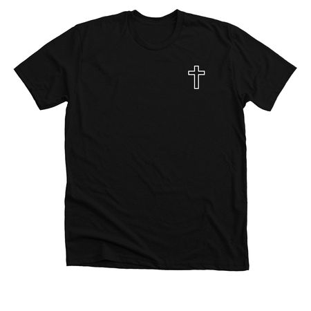 Isaiah 40:31 Shirt, a Solid Black Blend Premium Unisex Tee