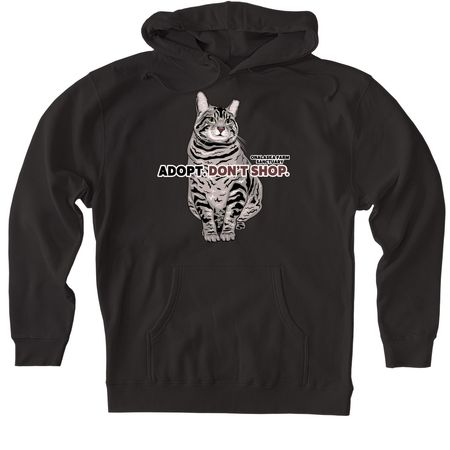 Hamilton&nbsp;, a Black Heavyweight Pullover Hoodie