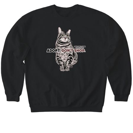 Hamilton&nbsp;, a Black Softstyle Crewneck Sweatshirt