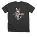 Hamilton&nbsp;, a Dark Grey Heather Premium Unisex Tee