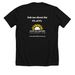 CCSF 1% of 1% Shirt, a Solid Black Blend Premium Unisex Tee (back-view)