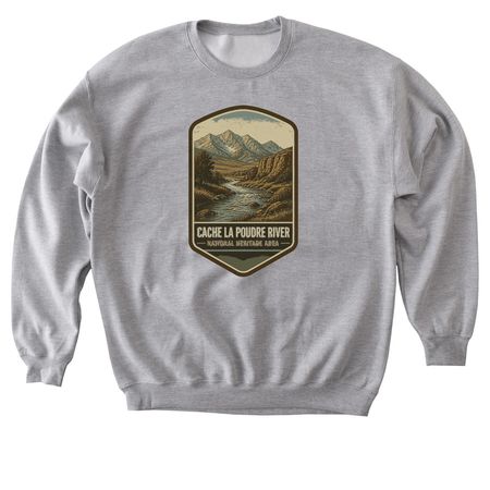Badge Collection, a Sport Grey Softstyle Crewneck Sweatshirt