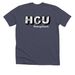2026 World Homocystinuria Awareness Day, a Heather Midnight Navy Premium Unisex Tee