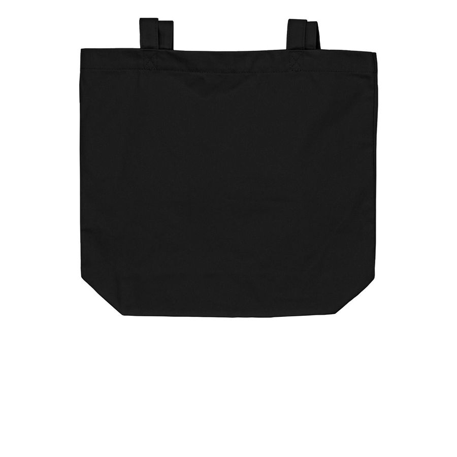 Fantasy Readers Tote, a Black Organic Cotton Tote Bag (back-view)
