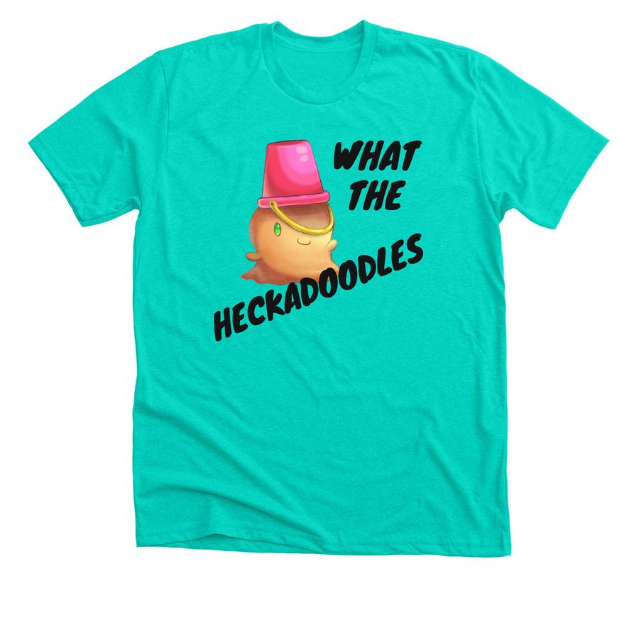 WHAT THE SHINY SANDYWICK SQUAD, a Heather Sea Green Premium Unisex Tee