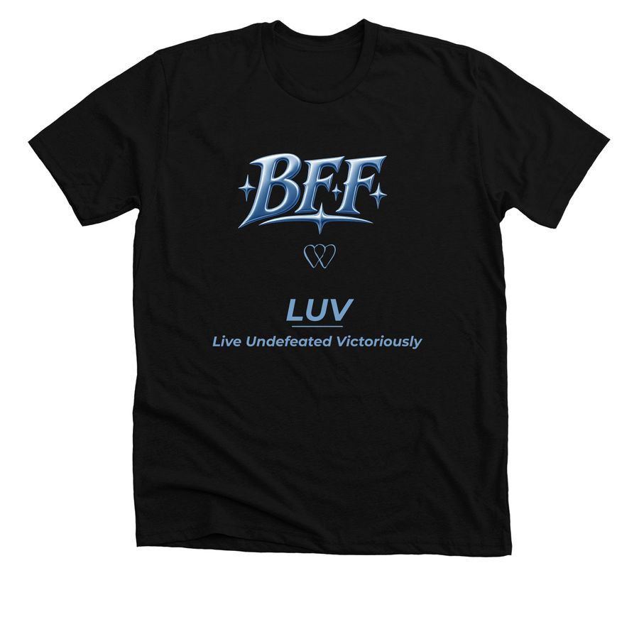 LUV FUN QUOTE SERIES&nbsp;, a Solid Black Blend Premium Unisex Tee