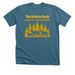 Golden Rush Tee, a Heather Deep Teal Premium Unisex Tee