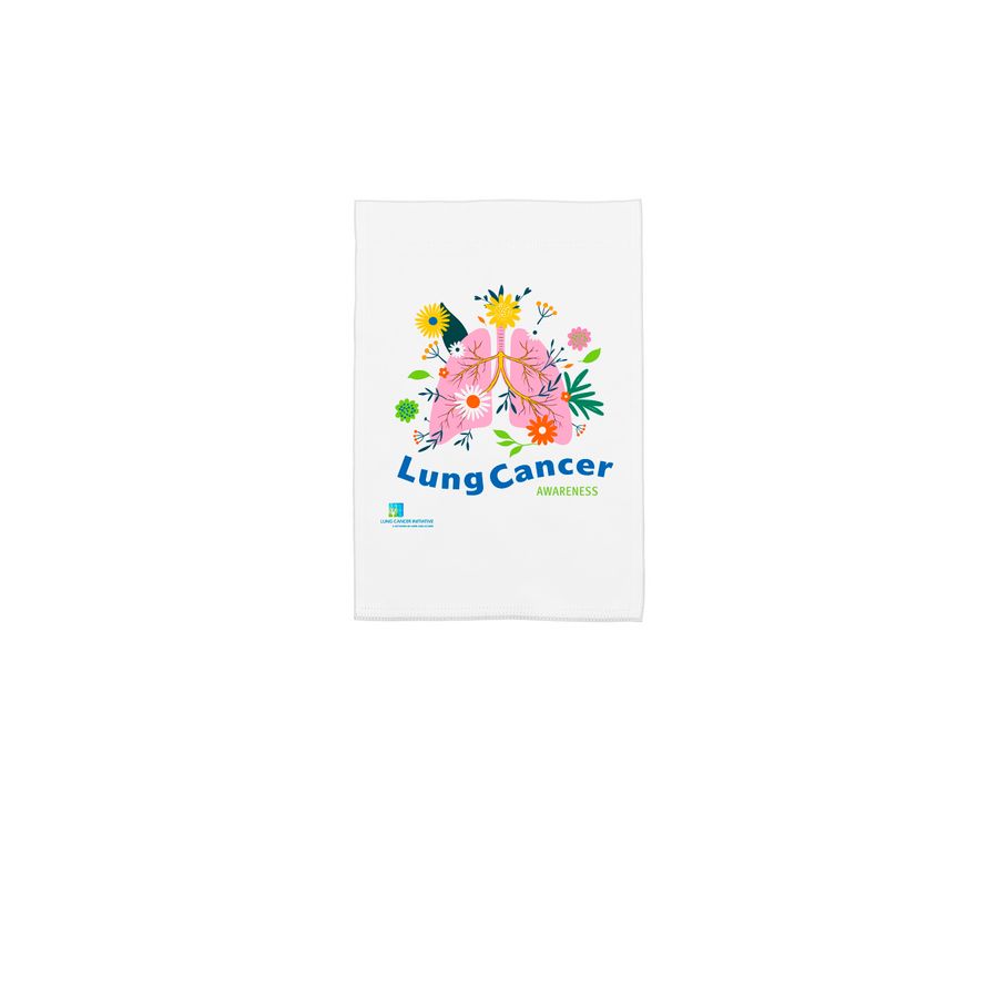 LCAM 2026 - Garden Flags 2, a White 12" x 18" Yard Flag