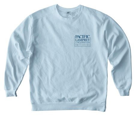 PLCI Shirts and Sweatshirts, a Chambray Comfort Colors Crewneck Sweatshirt
