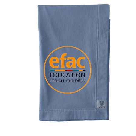 EFAC Blanket, a Blue Jean Comfort Colors Blanket
