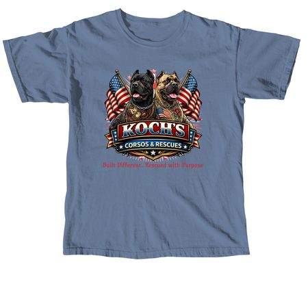 2026, a Blue Jean Comfort Colors Unisex Tee