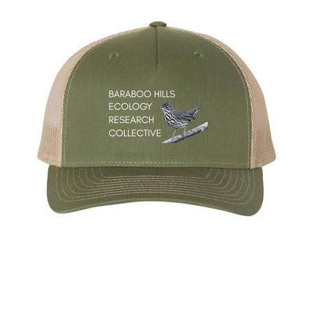 Field Season Fundraiser, a Army Olive Green/ Tan Printed Five-Panel Trucker Cap