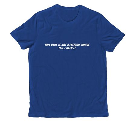 Mobility Aids Are Cool, a Andromeda Blue Allmade Organic Cotton Unisex Tee