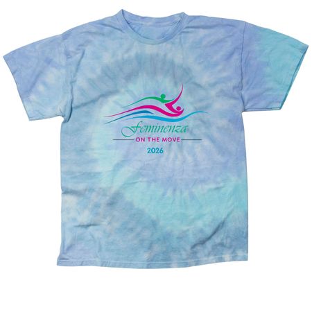 Feminenza on the Move: 2026, a Lagoon Classic Tie Dye Tee
