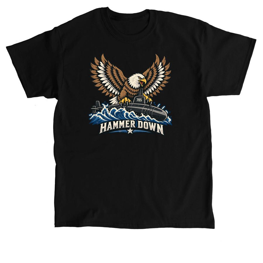 Hammer Down!, a Black Classic Unisex Tee