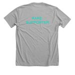 End Alexander Disease Rare Supporter, a Athletic Heather Premium Unisex Tee (back-view)