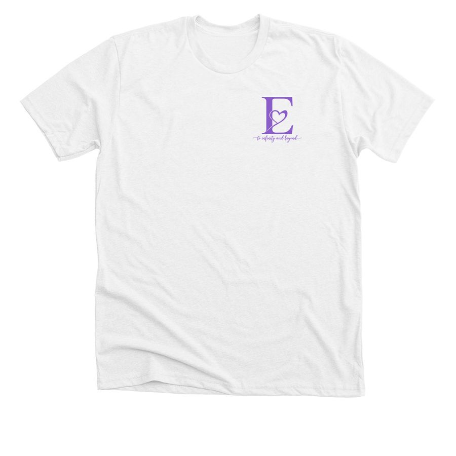 Love Like Esme, Wear Her Light, a Solid White Blend Premium Unisex Tee