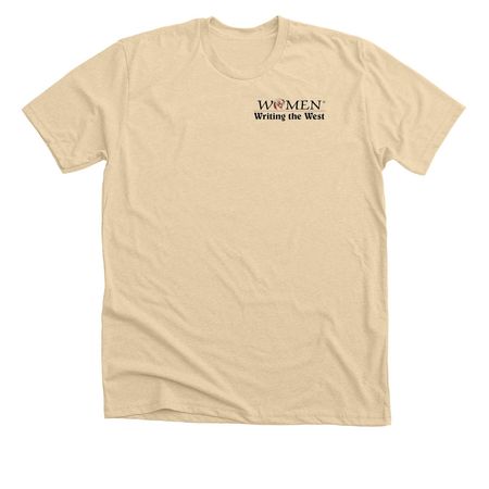 SS Shirt Update Logo ? WWW HS Writing Contest, a Heather Soft Cream Premium Unisex Tee