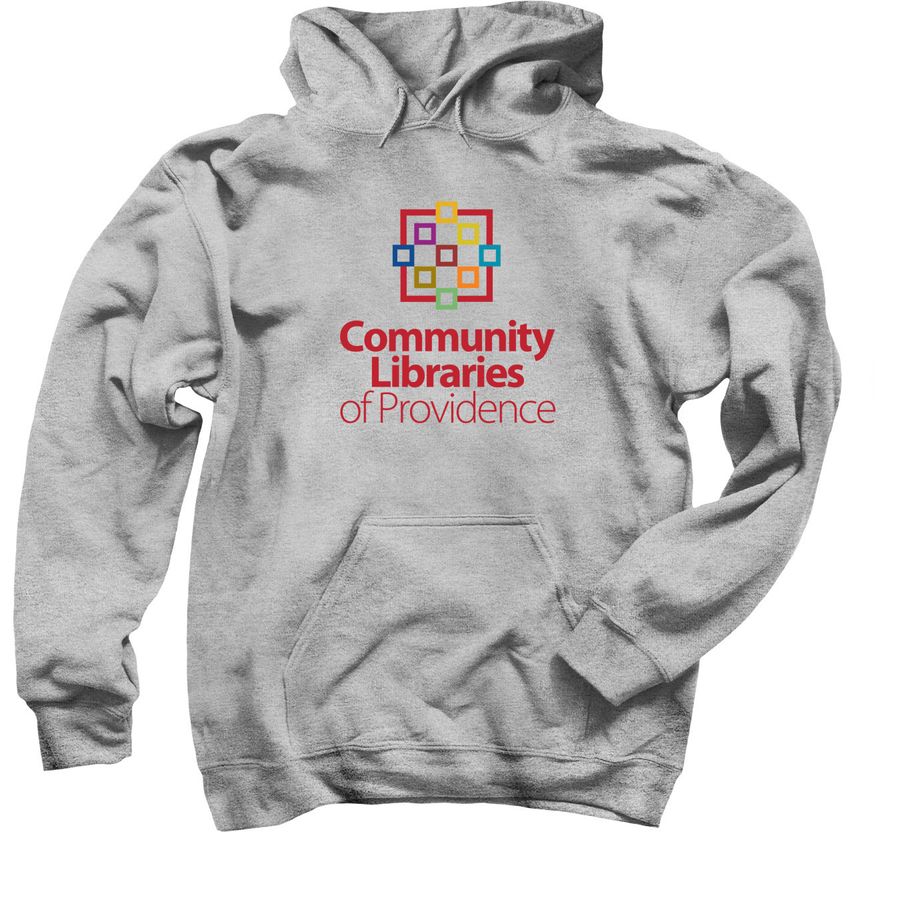 Show your Library Pride!, a Sport Grey Pullover Hoodie