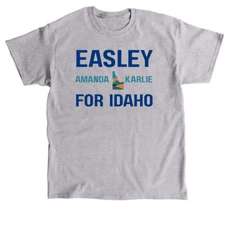 Easley for Idaho Logo Merch&nbsp;, a Sport Grey Classic Unisex Tee