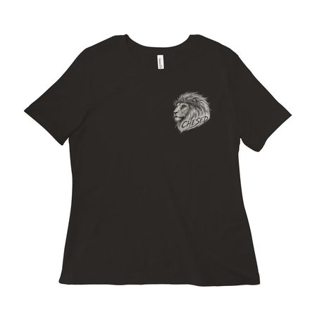 CHESED ? Lion of Judah | Ask Me What It Means, a Black Women?s Relaxed Cotton Tee