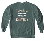 You've Got a Friend in Me Cell Therapy&nbsp;, a Blue Spruce Comfort Colors Crewneck Sweatshirt (back-view)