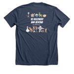 You've Got a Friend in Me Cell Therapy&nbsp;, a Heather Navy Premium Unisex Tee (back-view)