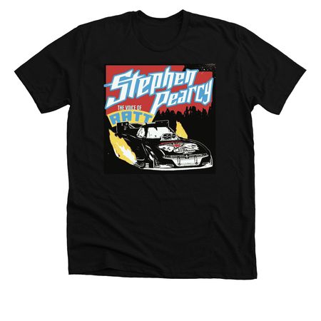 STEPHEN PEARCY of RATT Drag Race Concert Ad&nbsp;, a Solid Black Blend Premium Unisex Tee