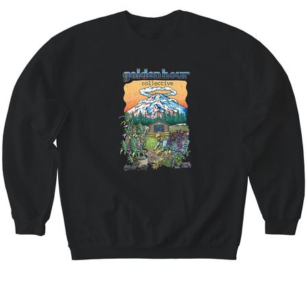 Goldenhour Collective, a Black Softstyle Crewneck Sweatshirt