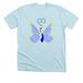 Down Syndrome Awareness, a Heather Ice Blue Premium Unisex Tee