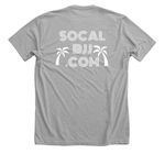 SoCal BJJ&nbsp;, a Athletic Heather Premium Unisex Tee (back-view)