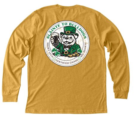 Sl?inte to Bulldogs!, a Heather Mustard Premium Long Sleeve Tee