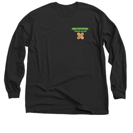 MSICU Halloween part II, a Black Classic Long Sleeve Tee