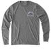 GUS - Longmonsters Light, a Aluminum Grey Allmade Eco Triblend Long Sleeve Tee