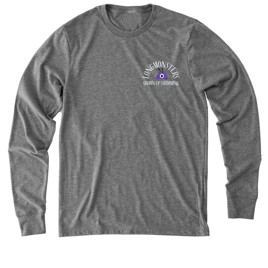 GUS - Longmonsters Light, a Aluminum Grey Allmade Eco Triblend Long Sleeve Tee