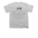 Official 2026 Memory Lane Apparel, a Sport Grey Youth Unisex Tee (back-view)