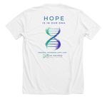 Hope for PDCD Shirt, a Solid White Blend Premium Unisex Tee (back-view)