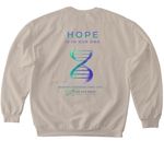 Hope for PDCD Shirt, a Sand Softstyle Crewneck Sweatshirt (back-view)