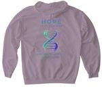 Hope for PDCD Shirt, a Paragon Gildan Softstyle Pullover Hoodie (back-view)