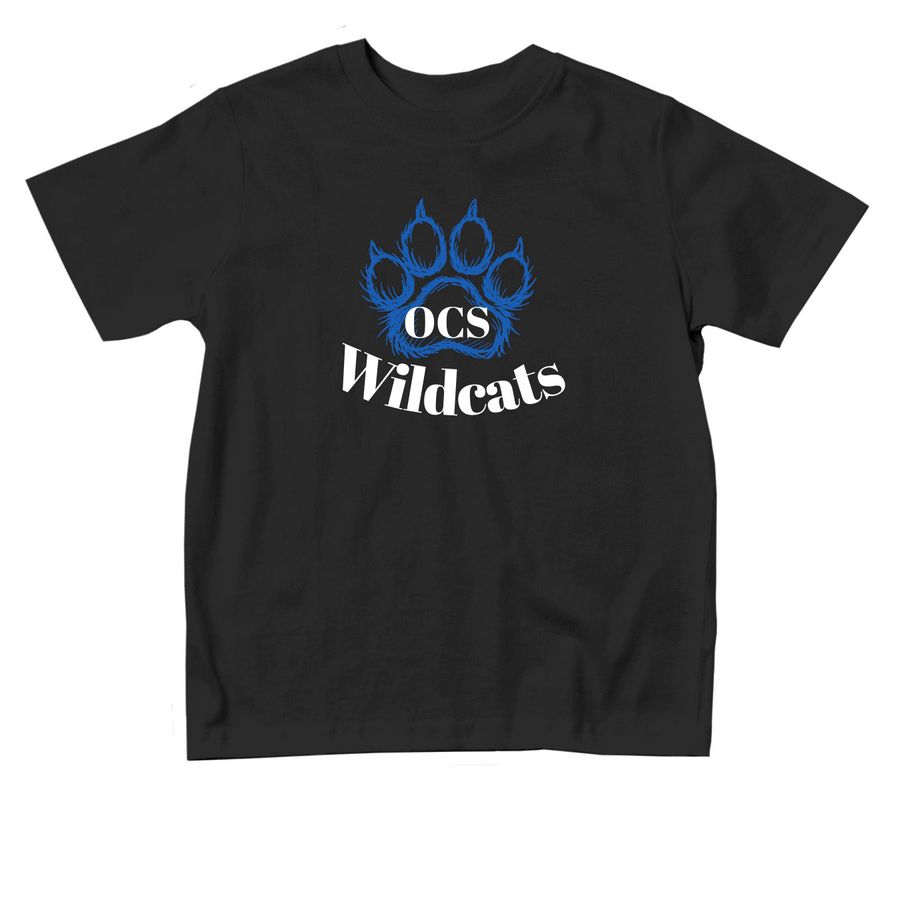 Wildcats Toddler Tee, a Black Toddler Tee