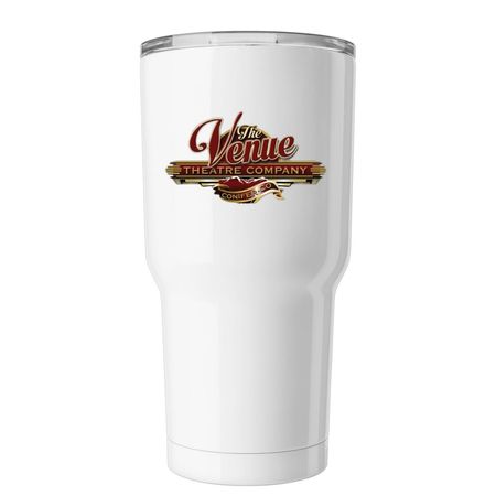 TUMBLER - VENUE TRADITIONAL, a White Insulated Tumbler